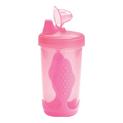 COPO KUKA SOFT COLOR TRANSPARENTE 300ML ROSA 7717