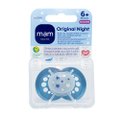 CHUPETA MAM NIGTH AZUL 6 A 36 MESES COM 1 UNIDADE