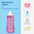 MAMADEIRA MAM EASY ACTIVE ROSA 330ML