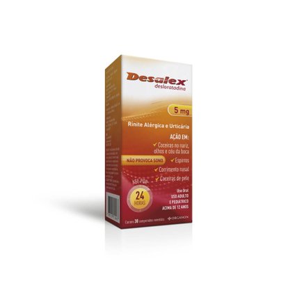 DESALEX 5MG 30 COMPRIMIDOS REVESTIDOS