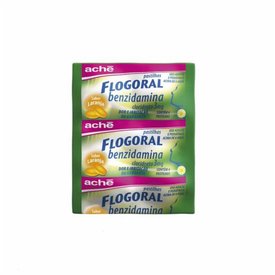 FLOGORAL LARANJA 3MG 4 PASTILHAS