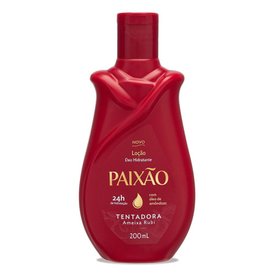 HIDRATANTE PAIXÃO TENTADORA COM ÓLEO DE AMÊNDOAS AÇÃO DESODORANTE 200ML