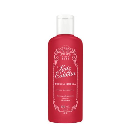 LOÇÃO DE LIMPEZA LEITE DE COLÔNIA FINAL FANTASTIC 100ML