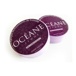 Removedor De Esmalte Oceane Sweet Vanilla C/25
