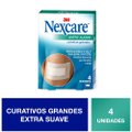CURATIVOS NEXCARE GRANDES EXTRA SUAVE COM 4UNIDADES