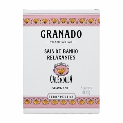 SAIS DE BANHO GRANADO CALENDULA 15G C/5