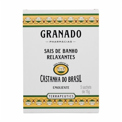 SAIS DE BANHO GRANADO CASTANHA 15G C/5