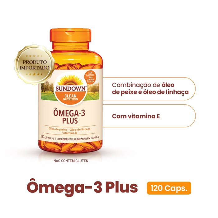 Sundown Triple Omega 369 120 Cápsulas PanVel Farmácias