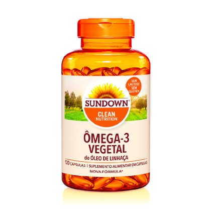 SUPLEMENTO ALIMENTAR SUNDOWN ÓLEO DE LINHAÇA 1000MG 120 CÁPSULAS