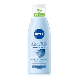 LEITE DE LIMPEZA E TÔNICO NIVEA LOÇÃO 2 EM 1 200ML