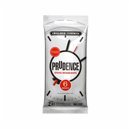 PRESERVATIVO PRUDENCE EFEITO RETARDANTE COM 6