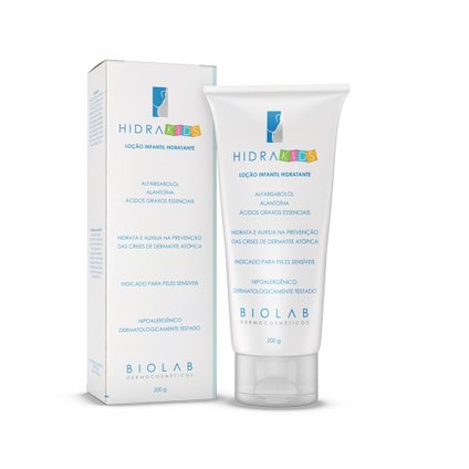 LOÇÃO HIDRATANTE INFANTIL HIDRAKIDS PELE SENSÍVEL 200G