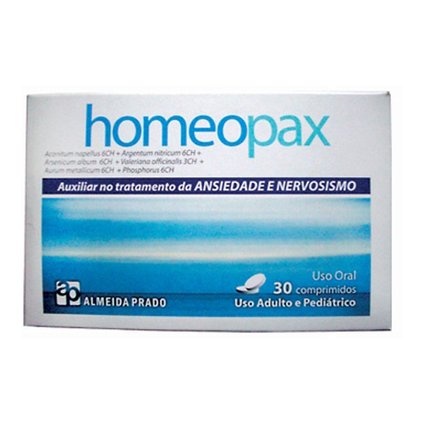 HOMEOPAX ALMEIDA PRADO 30 COMPRIMIDOS