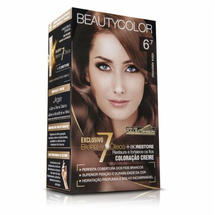 TINTURA PERMANENTE BEAUTY COLOR 6.7 CHOCOLATE SUÍÇO