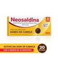 ANALGÉSICO NEOSALDINA DIPIRONA 300MG + MUCATO DE ISOMETEPTENO 30MG + CAFEÍNA 30MG 20 DRÁGEAS