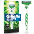 APARELHO BARBEAR GILLETTE MACH3 SENSITIVE