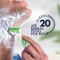 APARELHO BARBEAR GILLETTE MACH3 SENSITIVE