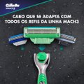 CARGA PARA APARELHO DE BARBEAR GILLETTE MACH3 SENSITIVE COM 4 UNIDADES