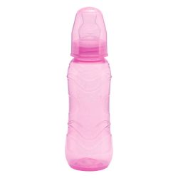 Mamadeira Kuka Aquarela Bico Ortodôntico 250ml Rosa