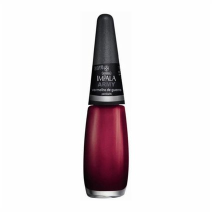 ESMALTE IMPALA PEROLADO VERMELHO GUERRA BL