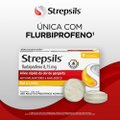 PASTILHAS PARA GARGANTA STREPSILS SABOR MEL E LIMÃO CAIXA 8 PASTILHAS