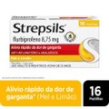 Kit Pastilhas Para Garganta Strepsils Sabor Mel E Limão Caixa 16 Pastilhas 2 Uinidades