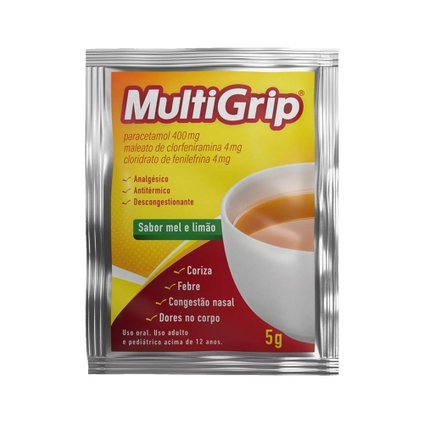 MULTIGRIP SABOR MEL E LIMÃO 5G