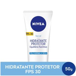 Hidratante Protetor Nivea Equilíbrio Nutritivo Fps30 50ml