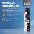 DESODORANTE ANTITRANSPIRANTE AEROSSOL NIVEA MEN INVISIBLE BLACK  WHITE 150ML