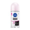 DESODORANTE ANTITRANSPIRANTE NIVEA ROLL ON INVISIBLE BLACK & WHITE CLEAR 50ML