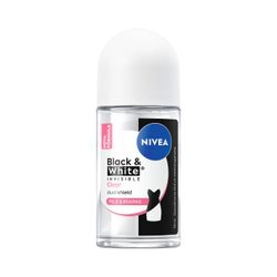 Desodorante Antitranspirante Nivea Roll On Invisible Black  White Clear 50ml