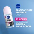 DESODORANTE ANTITRANSPIRANTE NIVEA ROLL ON INVISIBLE BLACK WHITE CLEAR 50ML
