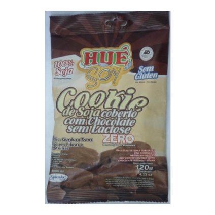 COOKIES DIET HUE SOJA COM CHOCOLATE SEM GLUTEN SEM LACTOSE 120G AVULSO