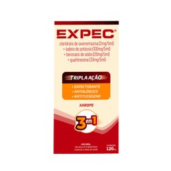 Xarope Expec Tripla Ação 120ml