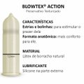 PRESERVATIVO BLOWTEX ACTION 6 UNIDADES
