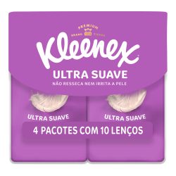 Lenços De Papel Kleenex Ultsoft Pocket 4x10