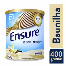 SUPLEMENTO NUTRICIONAL ENSURE BAUNILHA 400G