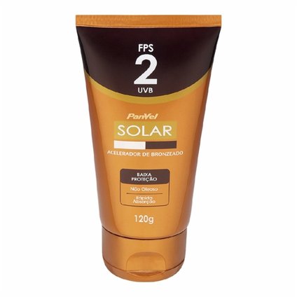 ACELERADOR DE BRONZEADO PANVEL SOLAR FPS 2 120G