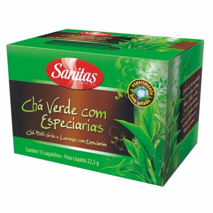 CHÁ VERDE LIFAR COM ESPECIARIA 22,5G