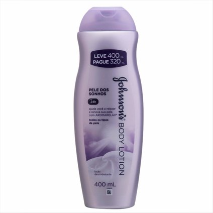 HIDRATANTE JOHNSONS PELE DOS SONHOS 400ML