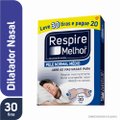 RESPIRE MELHOR DILATADOR NASAL TAMANHO MÉDIO PELE NORMAL LEVE 30 PAGUE 20