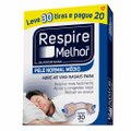 RESPIRE MELHOR DILATADOR NASAL TAMANHO MÉDIO PELE NORMAL LEVE 30 PAGUE 20