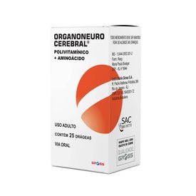 ORGANO NEURO CEREBRAL 25 DRAGEAS