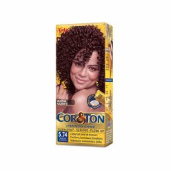 Tintura Permanente Cor&ton 5.74 Marrom Acbreado