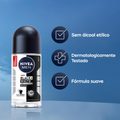 DESODORANTE ANTITRANSPIRANTE NIVEA MEN ROLL ON INVISIBLE BLACK WHITE 50ML