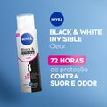 DESODORANTE ANTITRANSPIRANTE AEROSSOL NIVEA INVISIBLE BLACK WHITE CLEAR 150ML
