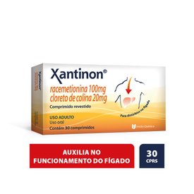XANTINON 30 COMPRIMIDOS