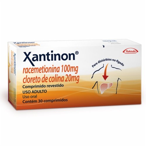 Xantinon 30 Comprimidos - PanVel Farmácias