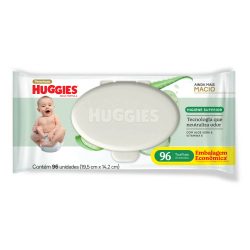 Lenços Umedecidos Huggies Higiene Superior Limpam 2x Mais Com 96 Unidades