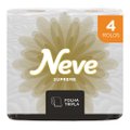 PAPEL HIGIÊNICO NEVE SUPREME FOLHA TRIPLA 20M COM 4 ROLOS